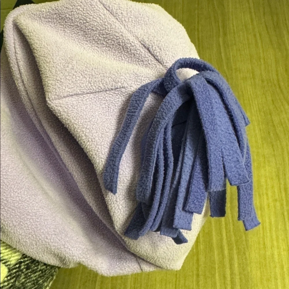 Obermeyer Lavender Purple Fleece Ear Flap Hat kids 5-8